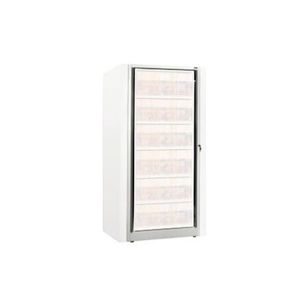 Datum Filing Systems Rotary File Cabinet Components, Base Adder Unit, Legal, 6-High, Bone White XSLG-A6E-T15